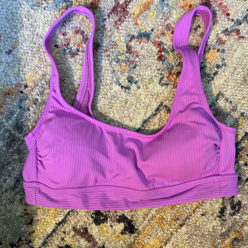 Stony Clover bright pink swim top